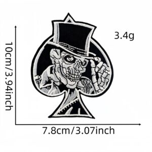 Punk series cloth stickers 14#