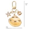 Wholesale Natural Shell Asymmetric Keychain Pendant Trendy Fashion Accessory
