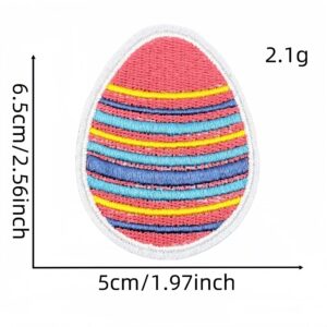 Easter egg cloth stickers 28#