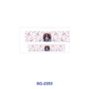 Wholesale 8pcs Mixed Zodiac Cartoon Girl Floral Decor Print 3oz Cup Stickers Wrap OLY Exclusive