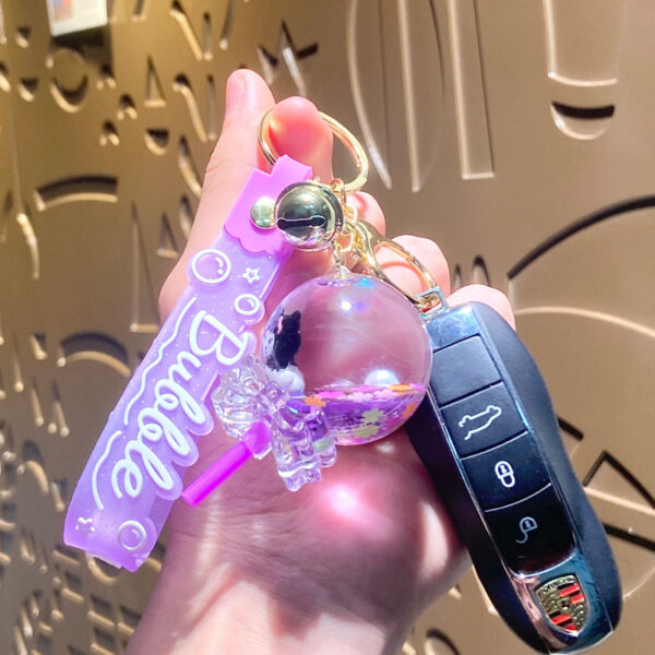 oly-33d9e61d28a0db5cf2cfcd489da9a166 Wholesale Oil Lollipop Acrylic Keychain Bag Charm Cute Cartoon Pendant Gift for Resale