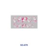 Wholesale 8pcs Pastel Tiny Floral Doodle 3oz Tumbler Stickers Wrap OLY Exclusive
