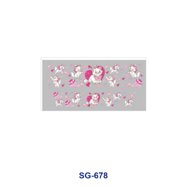 Wholesale 8pcs Pastel Tiny Floral Doodle 3oz Tumbler Stickers Wrap OLY Exclusive