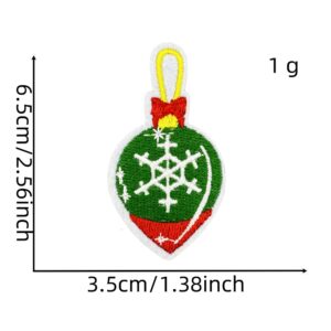 Christmas cloth stickers 10#