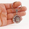 Wholesale Trendy Sun Moon Brain Heart Alloy Keychain Pendant Boutique Resale Accessory
