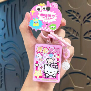 Oil-in sanrio card-kt cat / Single opp bag packaging