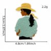 oly-344009aa7cb13d6699b7ad07199701ed Wholesale Cowgirl Embroidered Patch Blue Cartoon Decorative Adhesive Applique DIY Accessory Gift