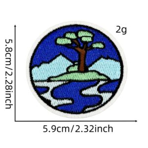Landscape cloth patch 15#