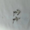 Wholesale Silver Zinc Alloy Angel Key Earrings for Women Fashion Jewelry Accessory