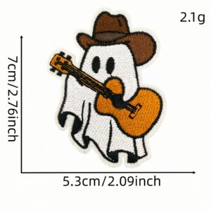 White ghost cloth patch 25 #