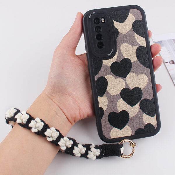 oly-34923773912bf5e052663a61aab7fcd6 Wholesale Cotton Rope Handwoven Dog Paw Keychain Korean Style Gift Fashion Accessory