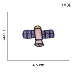 11# satellite self-adhesive cloth stickers