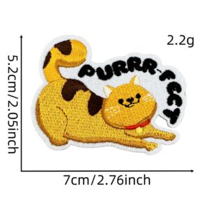 English animal cloth stickers 1#