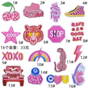 Pre-counter cloth stickers 16 pieces