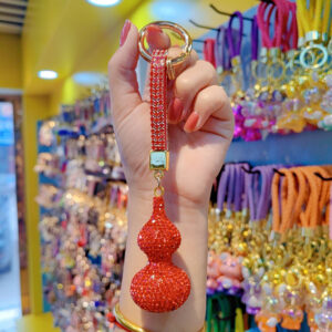 Clay full of diamond gourd-big red