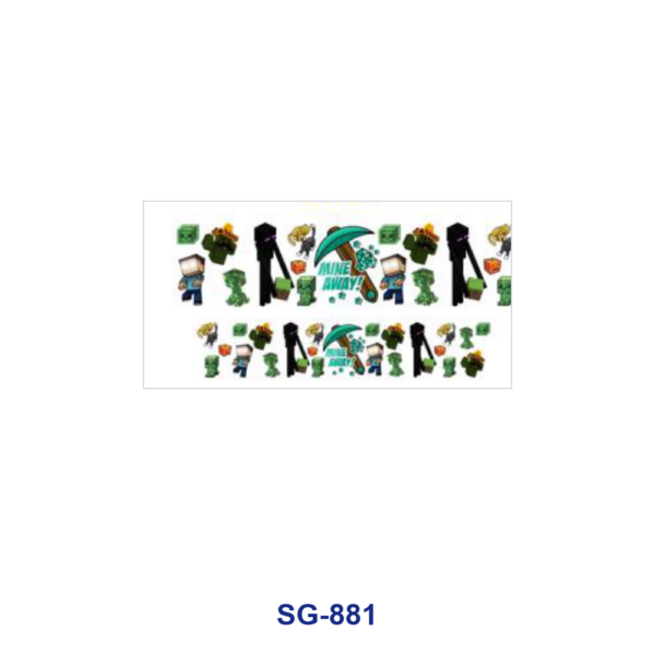 oly-34ce2122bb9d05020349f73e3cf05e59 Wholesale 8pcs Mixed Fashion Pattern Game Cartoon Positive Quote Print 3oz Cup Stickers Wrap OLY Exclusive