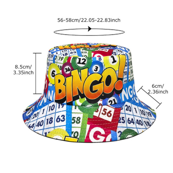 oly-34d0d6f3b4c91fdc9d797352f816db8f Wholesale Alphabet Print Bucket Hat Unisex Double Sided Sun Protection Everyday Casual