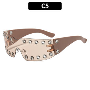 C5-khaki frame tea slices