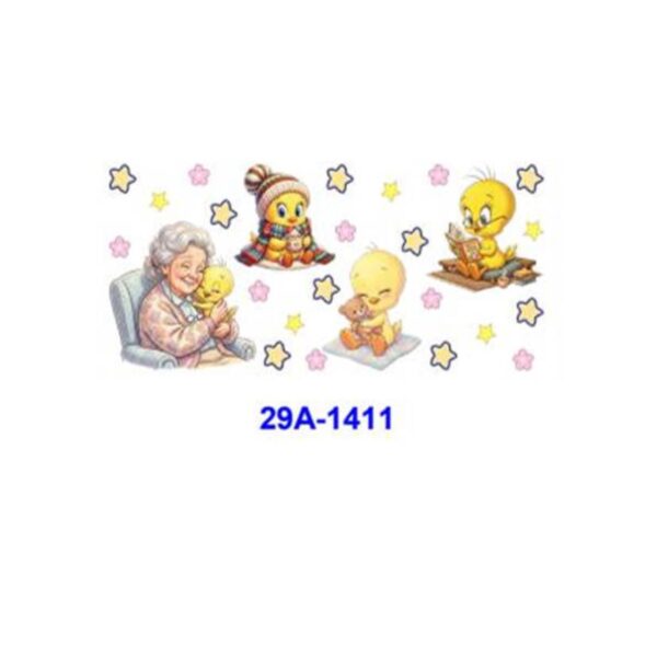 oly-3515fc8de2842063d71389b7a3f3bb93 Wholesale 16oz Yellow Animal Cartoon Series Cup DTF Wraps
