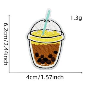 Hamburger ice cream cloth sticker 2#