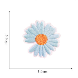 Self-adhesive Daisy Blue 5cm