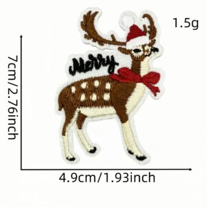 Christmas cloth stickers 47 #