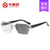 oly-354a0896e25076457bb1b03d3ac1b353 Wholesale Rimless Color Changing Sunglasses for Travel Vacation Sun Protection Trendy Fashion Accessory