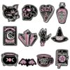 Wholesale Dark Skull Series Iron On Embroidery Patch Decorative Fashion Accessory for Bags Boutique Resale