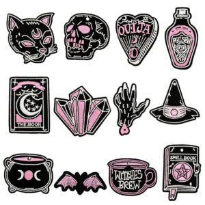 oly-359805d1961b82dce94c502546447af0 Wholesale Dark Skull Series Iron On Embroidery Patch Decorative Fashion Accessory for Bags Boutique Resale