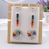 oly-359b7f1c5d3eb8dc76f04379cee7a8bf Wholesale Tree of Life Keychain with Colorful Crystal Stones Yoga Bag Charm Gift