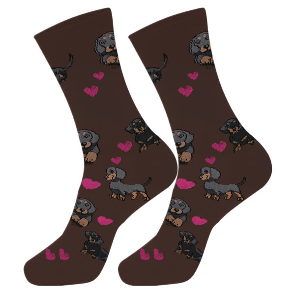 Wholesale Creative Dog Pattern Cotton Socks for Winter Everyday Wear Unisex Casual