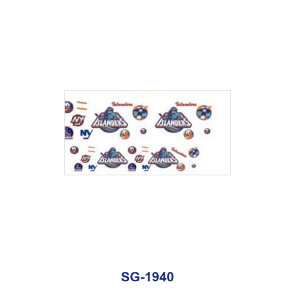 Wholesale 8pcs Sports Sign Print Pattern 3oz Cup Stickers Wrap OLY Exclusive