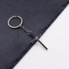 Wholesale European Style Black Cross Keychain Fashion Accessory for Men Gift