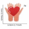 oly-35eda19a923f05a29b8766bf94206a30 Wholesale Mother's Day Cartoon Embroidered Fabric Patch Decorative Accent for Gift and Boutique Resale