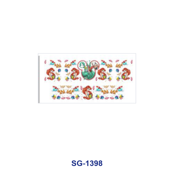 oly-35f15e67bc21e68bad211b24af595c65 Wholesale 8pcs Mixed Cute Cartoon Doll Skull Sport Animal Print 3oz Cup Stickers Wrap OLY Exclusive