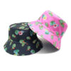 oly-3614bd878484864c7995971b4cc9e7e9 Wholesale Cactus Print Reversible Fisherman Hat Sun Hat for Men Women Summer Outdoor Fashion Accessory