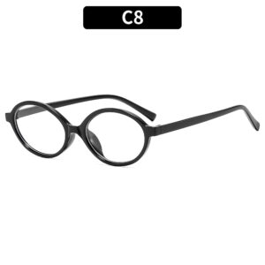 C8-black frame white film