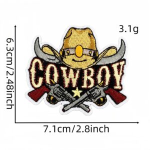 Denim cloth stickers 7#