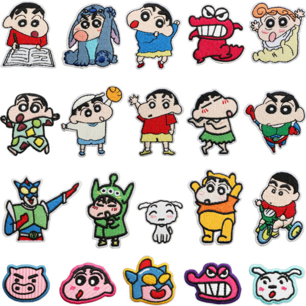 oly-3674ac69698b72fce7e6784556ef3033 Wholesale Cartoon Little White Dog Embroidered Patch, Polyester Decorative Accent for Kids Clothing
