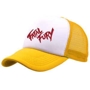 Yellow net cap / Adult average size (58cm adjustable)