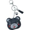 Wholesale Cute Bear Crystal Keychain Wedding Gift Bag Charm Decorative Accessory