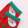 Wholesale Fashion Christmas Cotton Socks Elk Snowman Mid Calf Socks for Women Gift