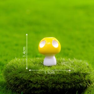 Number 17, small size, 5 points yellow / Mushroom Series 29