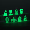 Wholesale Halloween Pumpkin Ghost Vampire Resin Ornament - Cute Luminous Miniature for Home Decor or Party Favor