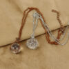Wholesale Vintage Natural White Crystal Drop Pendant Necklace Handmade Jewelry Accessory for Gift Boutique
