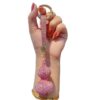 Wholesale Diamond Gourd Metal Keychain Red Car Key Accessory Bag Charm for Resale
