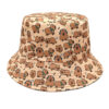 oly-36f8d4e04ff85de8893565f7836838e6 Wholesale Capybara Print Bucket Hat Sun Protection Casual Hat for Outdoor Everyday