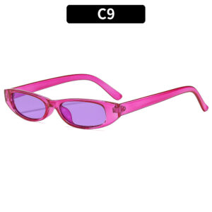C9-transparent purple frame purple film