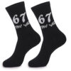 oly-373c652a7d7d913bdd59570e56ef4d3d Wholesale Chinese Character 67 Design Socks Unisex Cotton Blend Middle Tube Summer Socks Everyday Wear