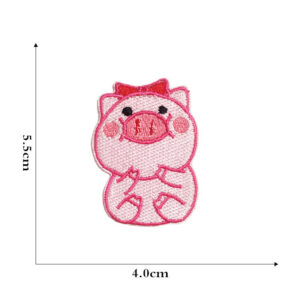 Pig cloth stickers 7#